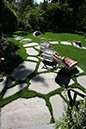 large bluestone flagstone path