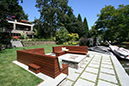 firepit with patio